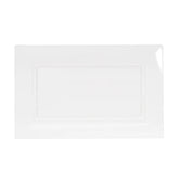 12.75 In. Clear Rectangular Plates | 40 Count